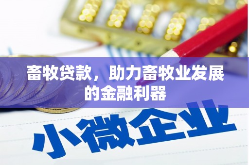 火炬畜牧贷款，助力畜牧业发展的金融利器