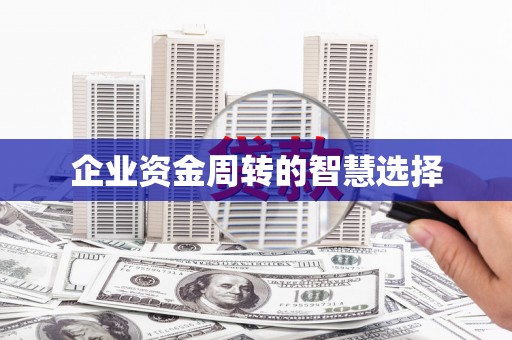 火炬企业资金周转的智慧选择