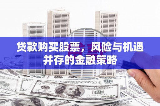 火炬贷款购买股票，风险与机遇并存的金融策略