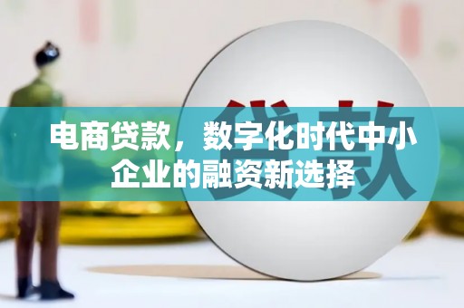 火炬电商贷款，数字化时代中小企业的融资新选择