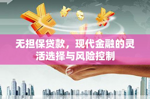 火炬无担保贷款，现代金融的灵活选择与风险控制