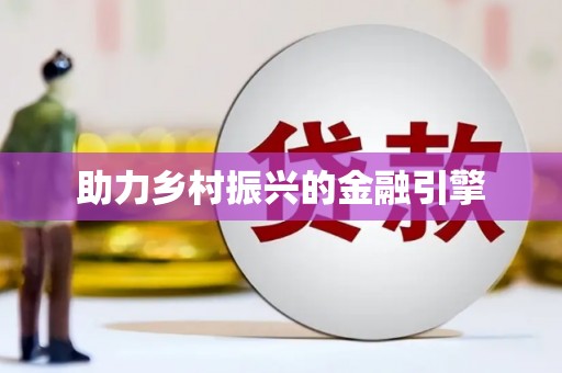 火炬助力乡村振兴的金融引擎