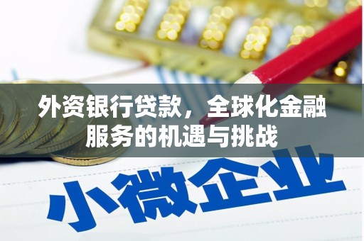 火炬外资银行贷款，全球化金融服务的机遇与挑战