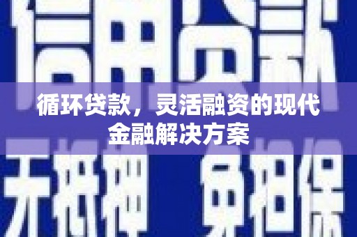 火炬循环贷款，灵活融资的现代金融解决方案