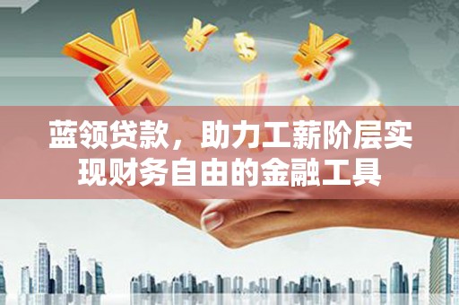 火炬蓝领贷款，助力工薪阶层实现财务自由的金融工具