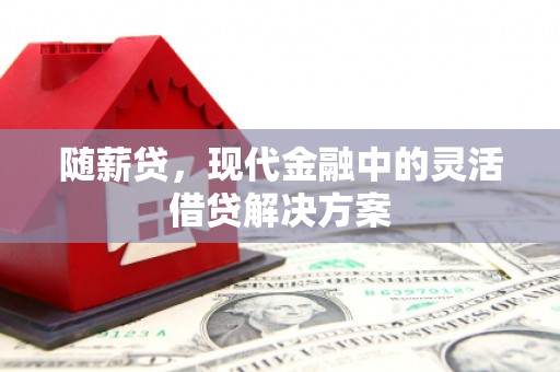 火炬随薪贷，现代金融中的灵活借贷解决方案