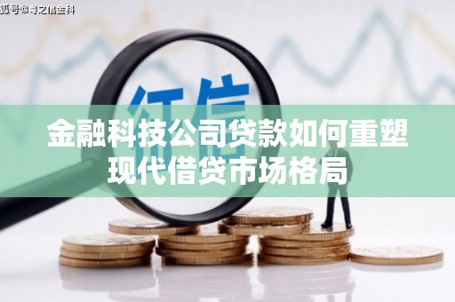 火炬金融科技公司贷款如何重塑现代借贷市场格局