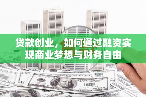 火炬贷款创业，如何通过融资实现商业梦想与财务自由