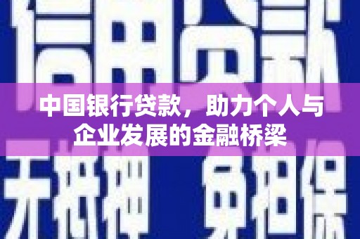 火炬中国银行贷款，助力个人与企业发展的金融桥梁