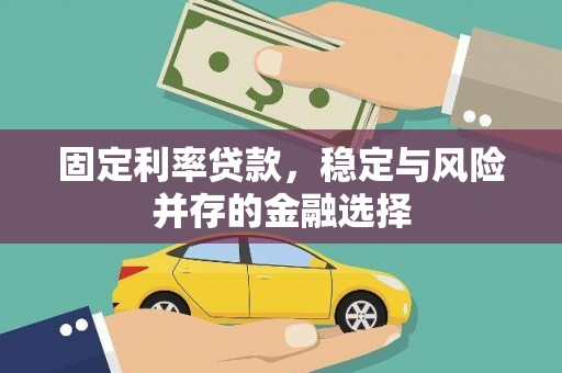 火炬固定利率贷款，稳定与风险并存的金融选择