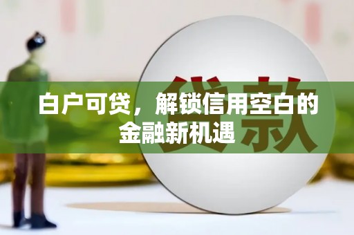 火炬白户可贷，解锁信用空白的金融新机遇