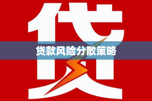 火炬贷款风险分散策略