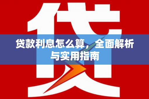 火炬贷款利息怎么算，全面解析与实用指南