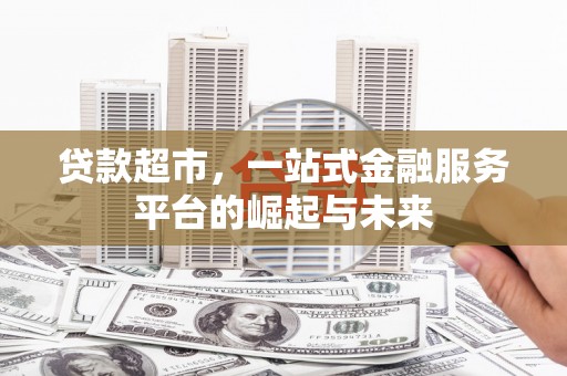 火炬贷款超市，一站式金融服务平台的崛起与未来