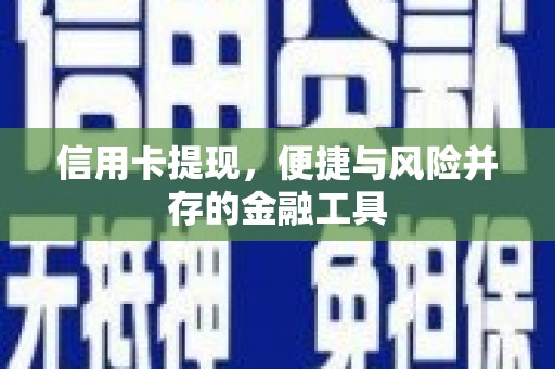 火炬信用卡提现，便捷与风险并存的金融工具