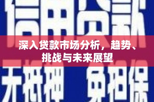 火炬深入贷款市场分析，趋势、挑战与未来展望