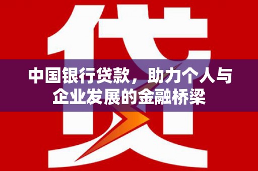 火炬中国银行贷款，助力个人与企业发展的金融桥梁