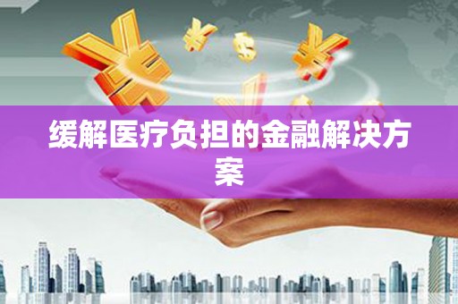 火炬缓解医疗负担的金融解决方案
