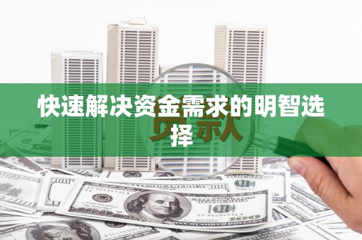 火炬快速解决资金需求的明智选择