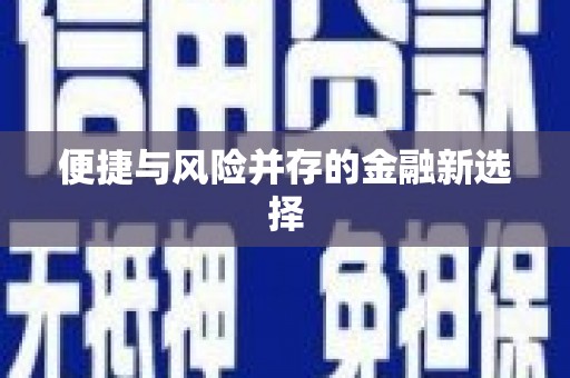 火炬便捷与风险并存的金融新选择