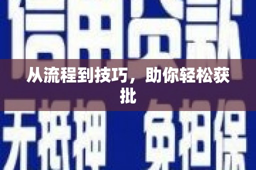 火炬从流程到技巧，助你轻松获批