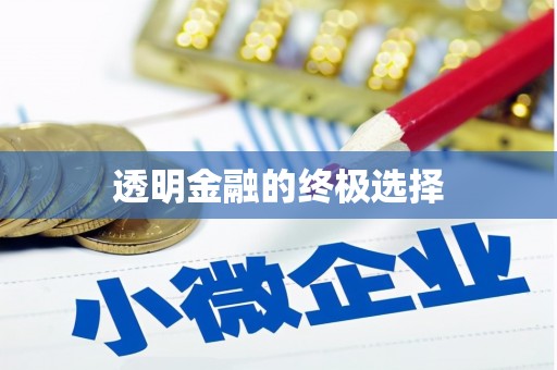 火炬透明金融的终极选择