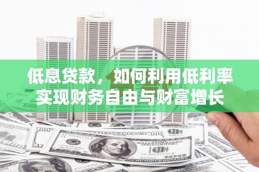 火炬低息贷款，如何利用低利率实现财务自由与财富增长
