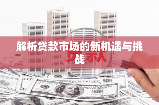 火炬解析贷款市场的新机遇与挑战